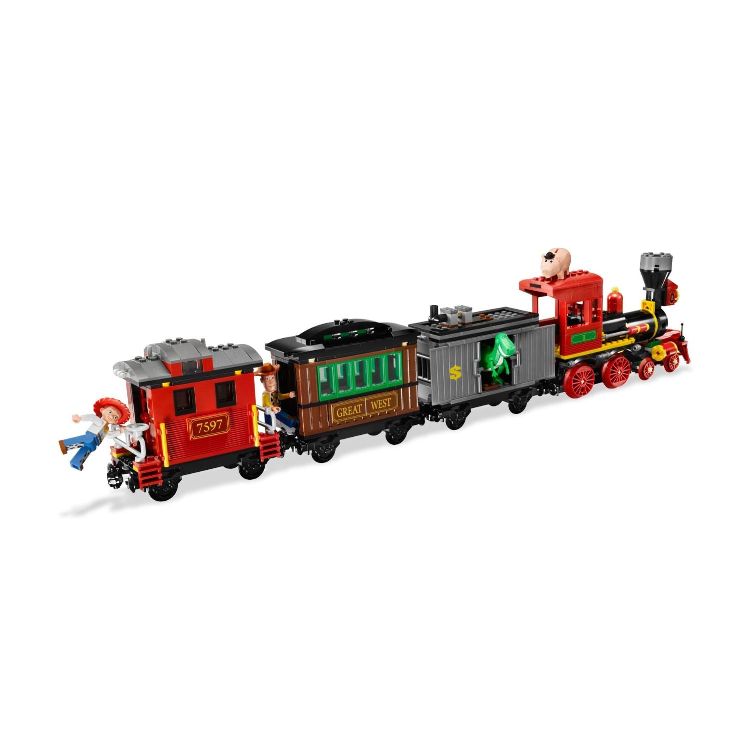NEU - LEGO Toy Story (7597) Eisenbahnjagd im Wilden Westen | Western Train Chase