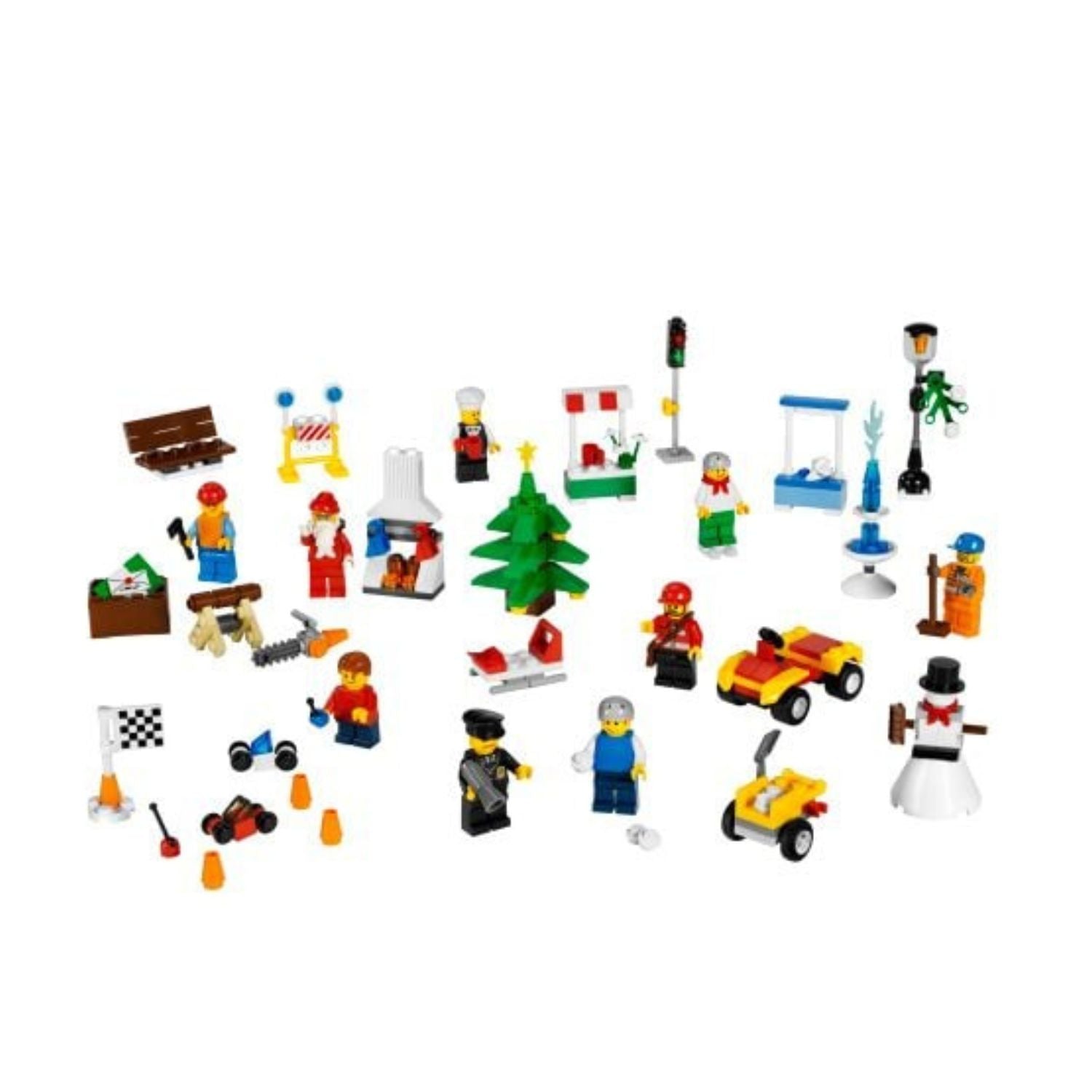 NEU - LEGO City (7687) City Adventskalender 2009