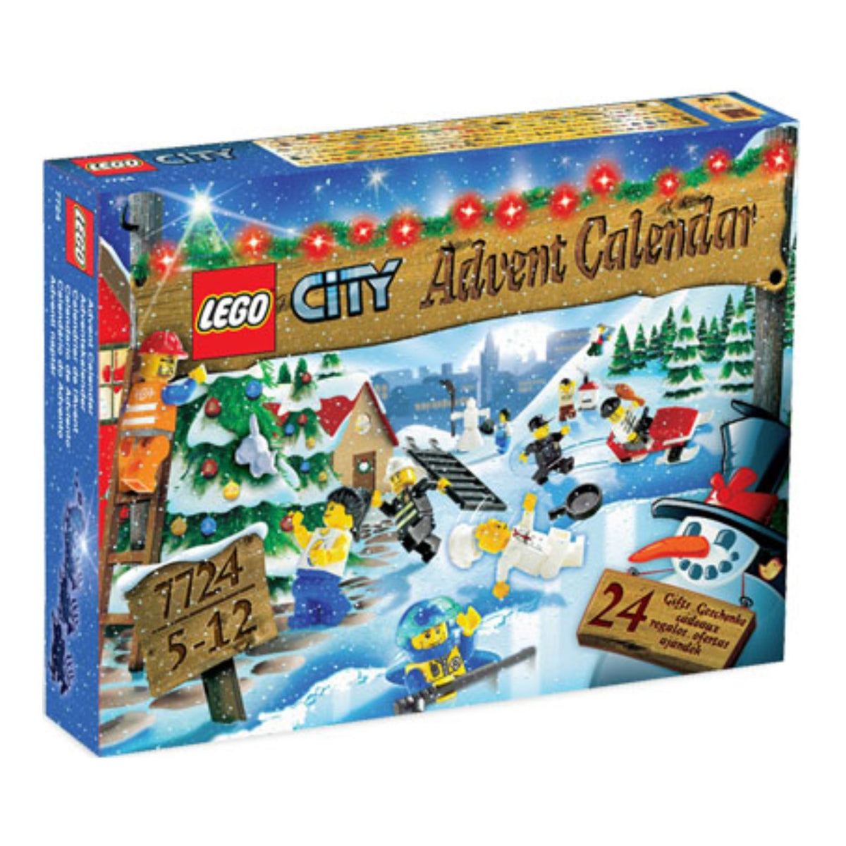 NEU - LEGO (7724) City Adventskalender 2008 | City Advent Calendar 2008