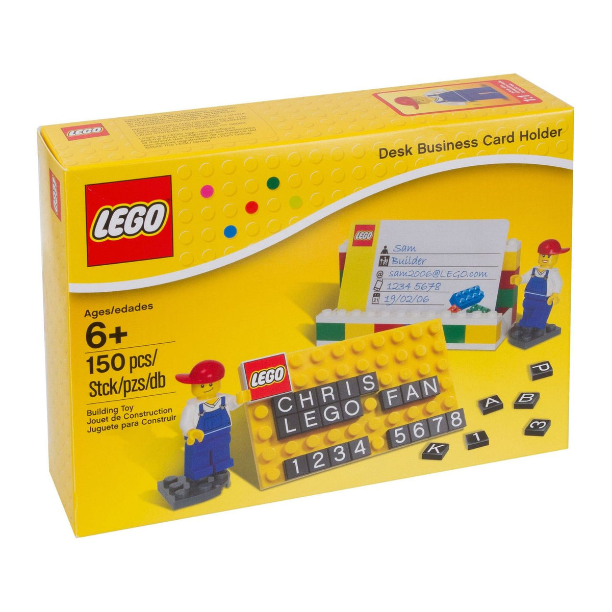 NEU - LEGO Brand Store (850425) Visitenkartenhalter | Desk Business Card Holder