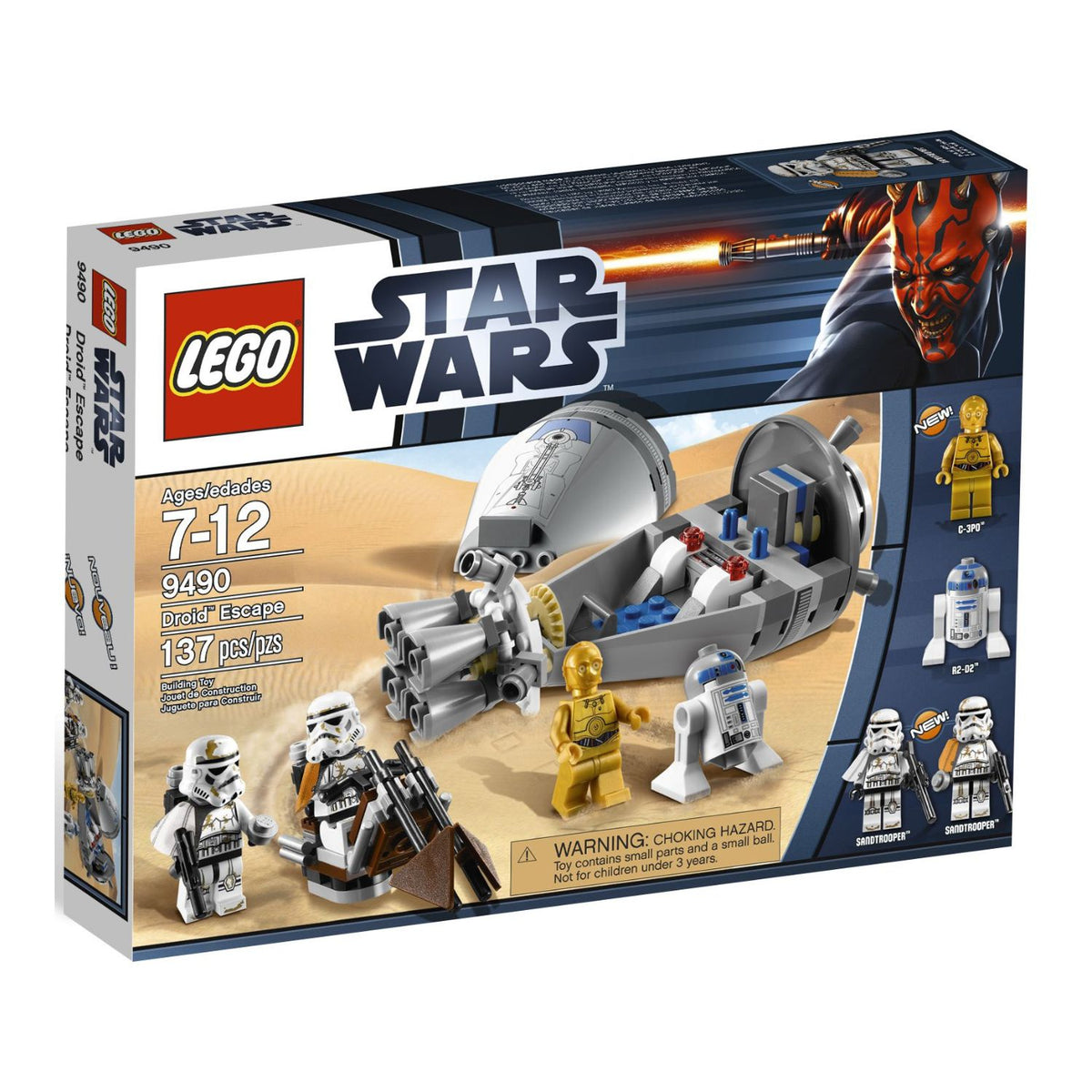 NEU - LEGO STAR WARS (9490) Droid Escape