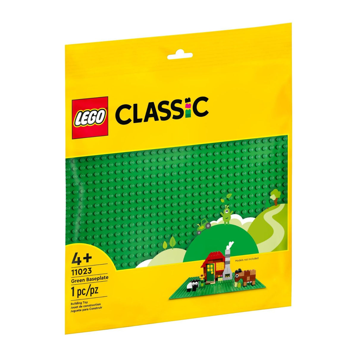 LEGO Grundplatte 3811 in Hellgrün, ideal zum Bauen und Ausstellen von LEGO Modellen. Die stabile Platte bietet eine große, gleichmäßige Fläche zum Erstellen von Landschaften, Gebäuden und mehr. Perfekt für kreative Bauprojekte und zum Präsentieren von LEGO Kreationen.