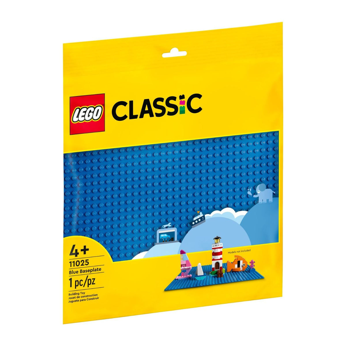 LEGO Grundplatte 3811 in Blau, ideal zum Erstellen und Ausstellen von LEGO Modellen. Diese stabile Platte bietet eine großzügige, ebene Fläche, perfekt für den Bau von Wasserlandschaften, Gebäuden und anderen kreativen Projekten. Ideal für alle, die ihre LEGO Kreationen auf einer festen Grundlage präsentieren möchten.
