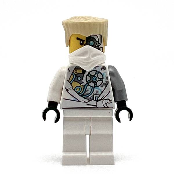 LEGO njo0085 - Zane (Techno Robe, Rebooted, Battle Damage)