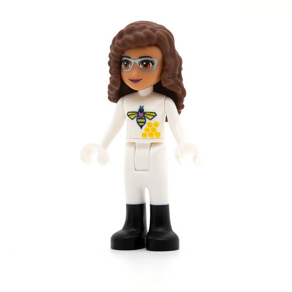LEGO frnd498 - Friends Olivia (Nougat, White Bee Suit and Black Boots)