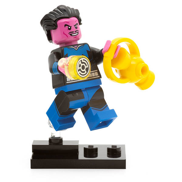 LEGO colsh-5 - Sinestro, DC Super Heroes (Set mit Stand und Zubehör)