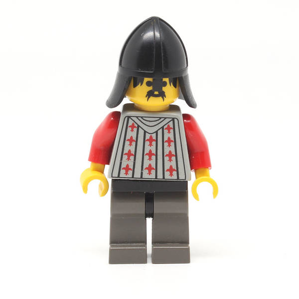 LEGO cas026 - Fright Knights (Knight 2, Black Neck-Protector)