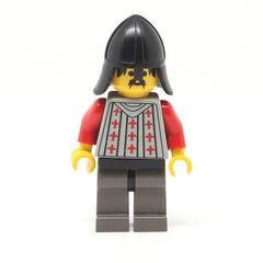 LEGO cas026 - Fright Knights (Knight 2, Black Neck-Protector)