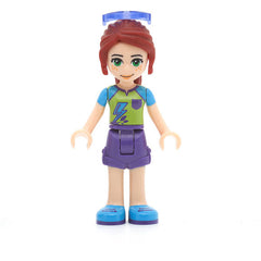 LEGO frnd233 - Friends Mia (Dark Purple Shorts, Lime Top, Sunglasses)