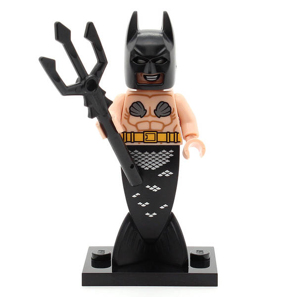 LEGO coltlbm2-5 - Mermaid Batman, The LEGO Batman Movie, Series 2 (mit Zubehör und Stand)