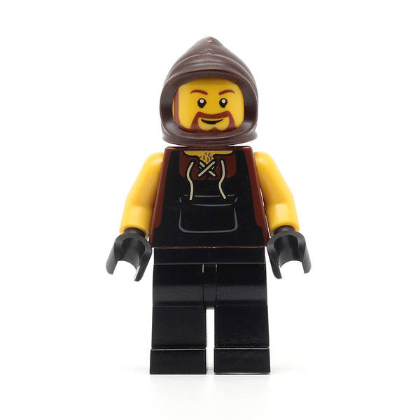 LEGO cas467 - Dragon Knight Quarters (Kingdoms, Brown Beard)