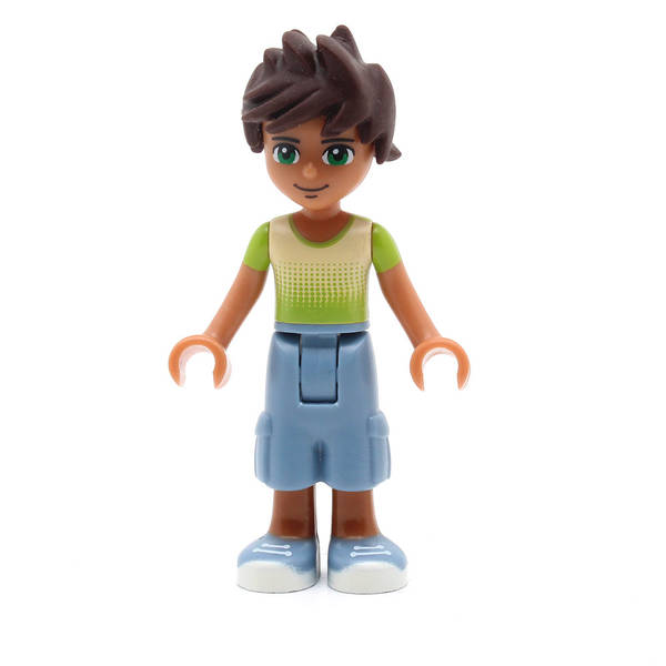 LEGO frnd275 - Friends Liam (Sand Blue Long Shorts, Lime and Yellow T-Shirt)