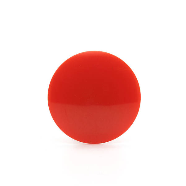 Farbenfrohe LEGO Schilder mit verschiedenen Symbolen und Designs, die kreativ und spielerisch gestaltet sind. Kaufe jetztLEGO 75902 - Shield Circular Convex Face (Red)