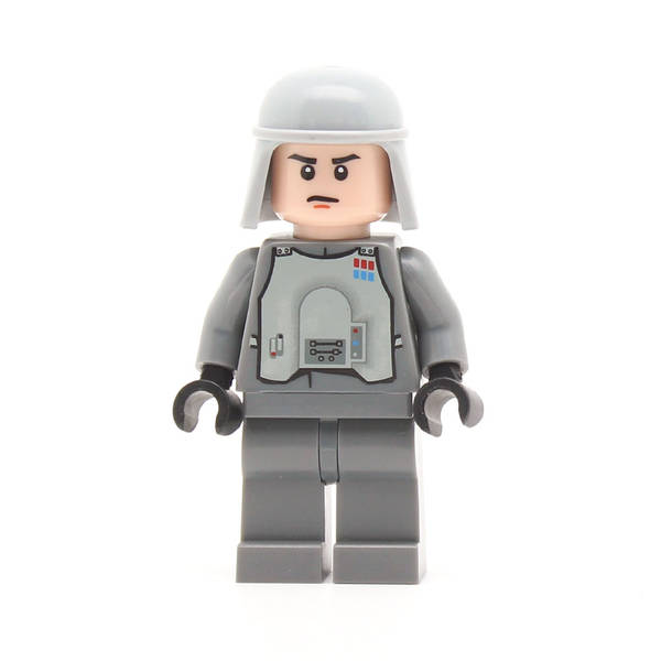 LEGO sw0293 - Imperial Officer (Captain / Commandant / Commander) - Cavalry Kepi, Smirk