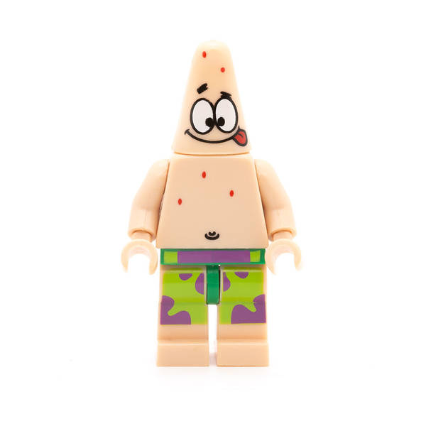 LEGO bob022 - Patrick (Tongue Out)