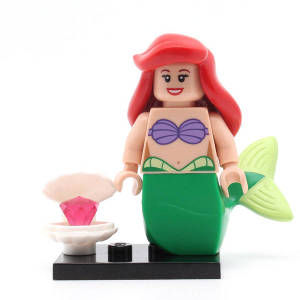 LEGO coldis-18 - Ariel, Disney, Series 1 (Set mit Stand und Zubehör)
