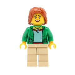 LEGO cty0624 -Camper (Female, Tan Legs)