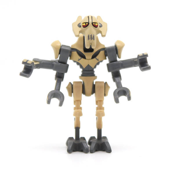 LEGO sw0254 - General Grievous, Bent Legs, Tan Armor