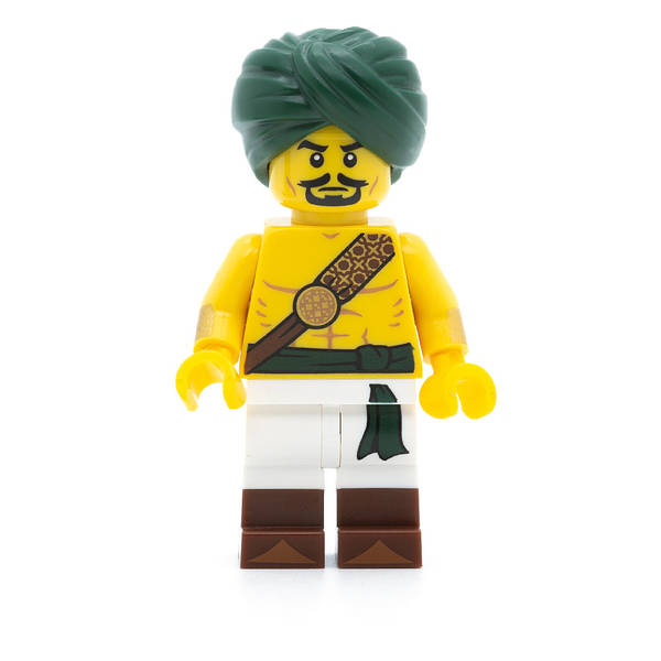 LEGO col245 - Desert Warrior, Series 16 (Minifigur ohne Stand und Zubehör)