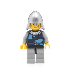LEGO cas408 - Crown Knight Quarters (Fantasy Era, Helmet with Neck Protector, Vertical Cheek Lines)