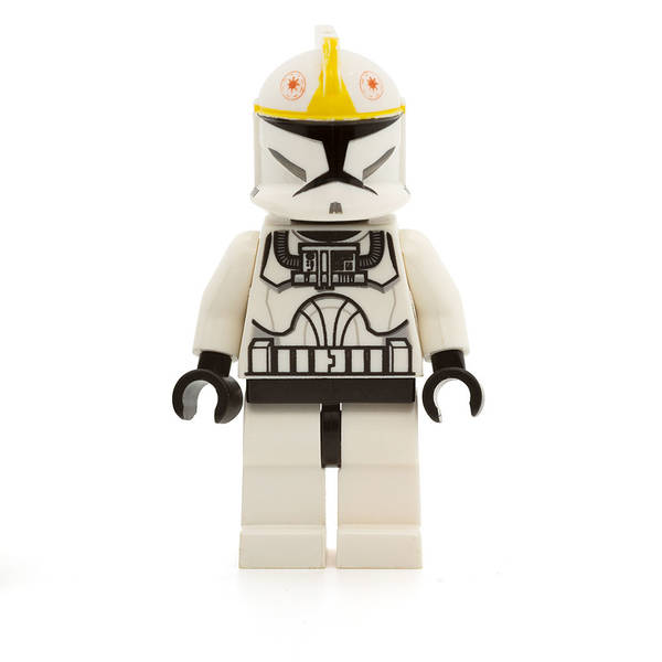 LEGO sw0355 - Clone Pilot (Clone Wars, with Black Head)