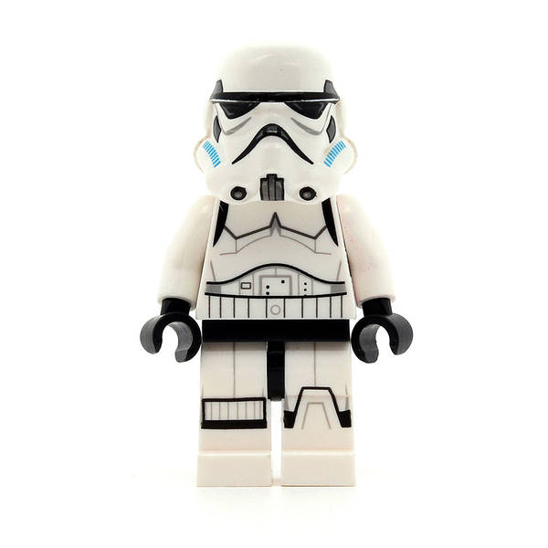 LEGO sw0578 - Stormtrooper (Printed Legs, Dark Azure Helmet Vents)