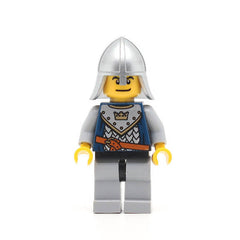 LEGO cas341 - Fantasy Era (Crown Knight Scale Mail with Crown, Helmet with Neck Protector)