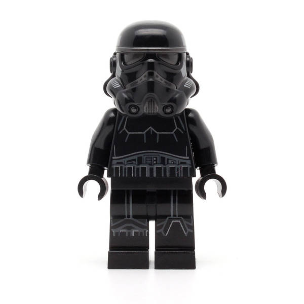 LEGO sw1031 - Imperial Shadow Trooper (Dual Molded Helmet, Male, Light Nougat Head, Scowl)