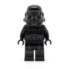 LEGO sw1031 - Imperial Shadow Trooper (Dual Molded Helmet, Male, Light Nougat Head, Scowl)