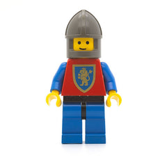 LEGO cas113 - Crusader Lion (Blue Legs with Black Hips, Dark Gray Chin-Guard)