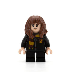 LEGO hp208 - Hermione Granger (Hogwarts Robe Clasped with Gryffindor Shield, Black Short Legs)