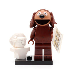 NEW - LEGO coltm-01 - Rowlf the Dog, The Muppets (Set mit Stand und Zubehör)