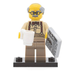 LEGO col10-8 - Grandpa, Series 10 (Set mit Stand und Zubehör)