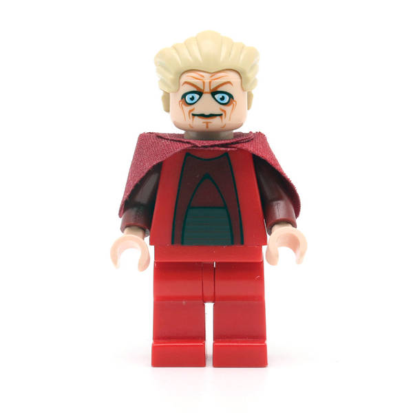 LEGO sw0243 - Chancellor Palpatine, Clone Wars Red Outfit