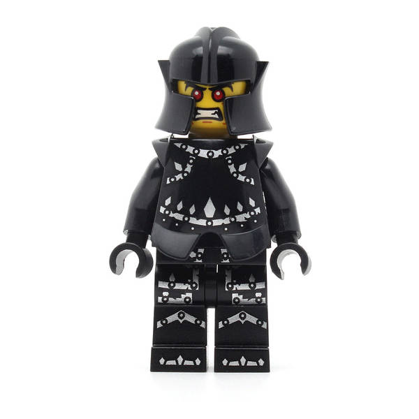LEGO col110 - Evil Knight, Series 7 (Minifigur ohne Stand und Zubehör)
