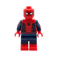 LEGO sh420 - Spider-Man (Black Web Pattern, Red Torso Small Vest, Red Boots)