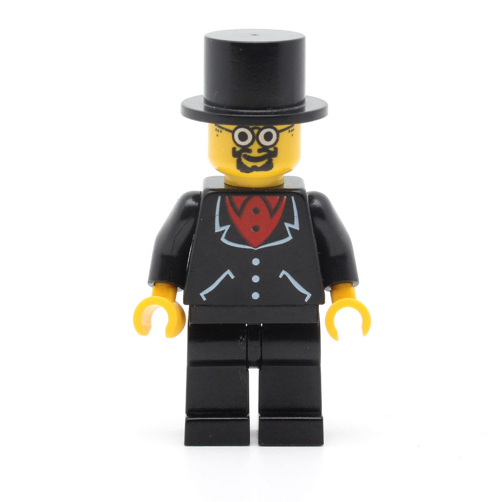 LEGO adv038 - Lord Sam Sinister (Suit with 3 Buttons Black, Black Legs)