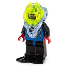 LEGO aqu031 - Captain Hank Hydro - Black Flippers