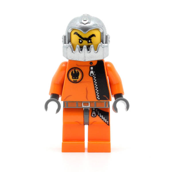 LEGO agt004 - Agent Chase (Dual Sided Head, Neck Bracket)