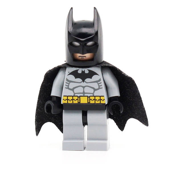 LEGO bat001 - Batman (Light Bluish Gray Suit with Black Mask)