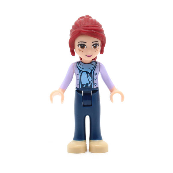 LEGO frnd088 - Friends Mia (Dark Blue Trousers, Medium Lavender Jacket with Scarf)