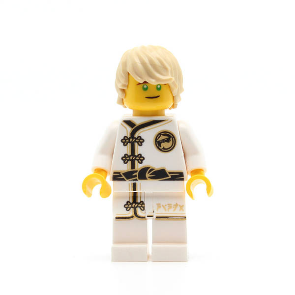 LEGO njo0429 - Lloyd (White Wu-Cru Training Gi, Tousled Hair)