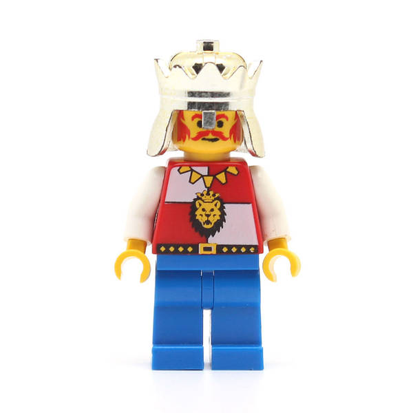 LEGO cas060a - Royal Knights (King, with Blue Legs without Cape and Plume)