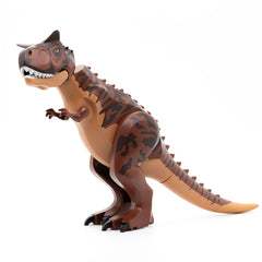 LEGO Carn02 - Carnotaurus (Stripes and Scar on Head, Medium Nougat)