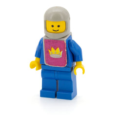 LEGO cas081s - Classic (Yellow Castle Knight Blue Cavalry - with Vest Stickers)