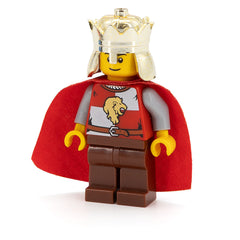 LEGO cas482a - Kingdoms - Lion King Quarters, Black Eyebrows