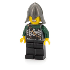 LEGO cas485 - Kingdoms Dragon Knight (Scale Mail with Chain and Belt, Helmet with Neck Protector, Bared Teeth)