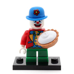 LEGO col05-09 - Small Clown, Series 5 (Set mit Stand und Zubehör)