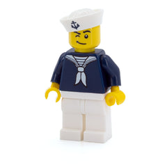 LEGO col307 - Sailor (Dark Blue Shirt and Anchor on Cap)