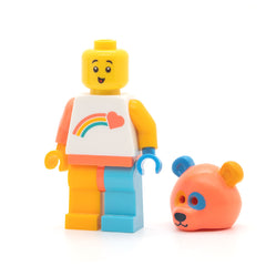 LEGO col356 - Bear Costume Guy, Series 19 (Minifigur ohne Stand und Zubehör)
